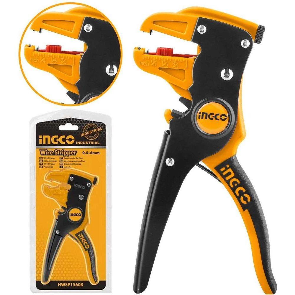 Ingco HWSP15608 Wire Stripper 0.5-6mm - KHM Megatools Corp. Ingco HWSP15608 Wire Stripper 0.5-6mm - KHM Megatools Corp.